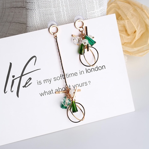 Lush Style Finds Jewelry - 🆕 JOANA Asymmetrical Drop Earrings